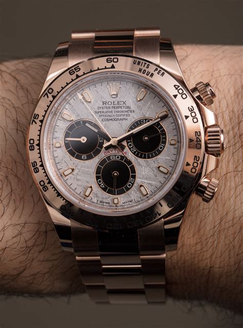 rolex meteor watch|Rolex daytona meteorite 2021.